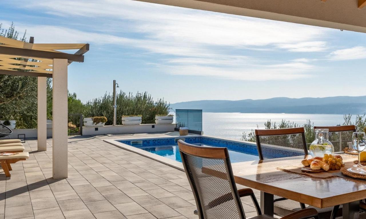 Villa Dream With Private Pool, 2 Bedrooms With En-Suite Bathrooms, Sea View Omis Luaran gambar
