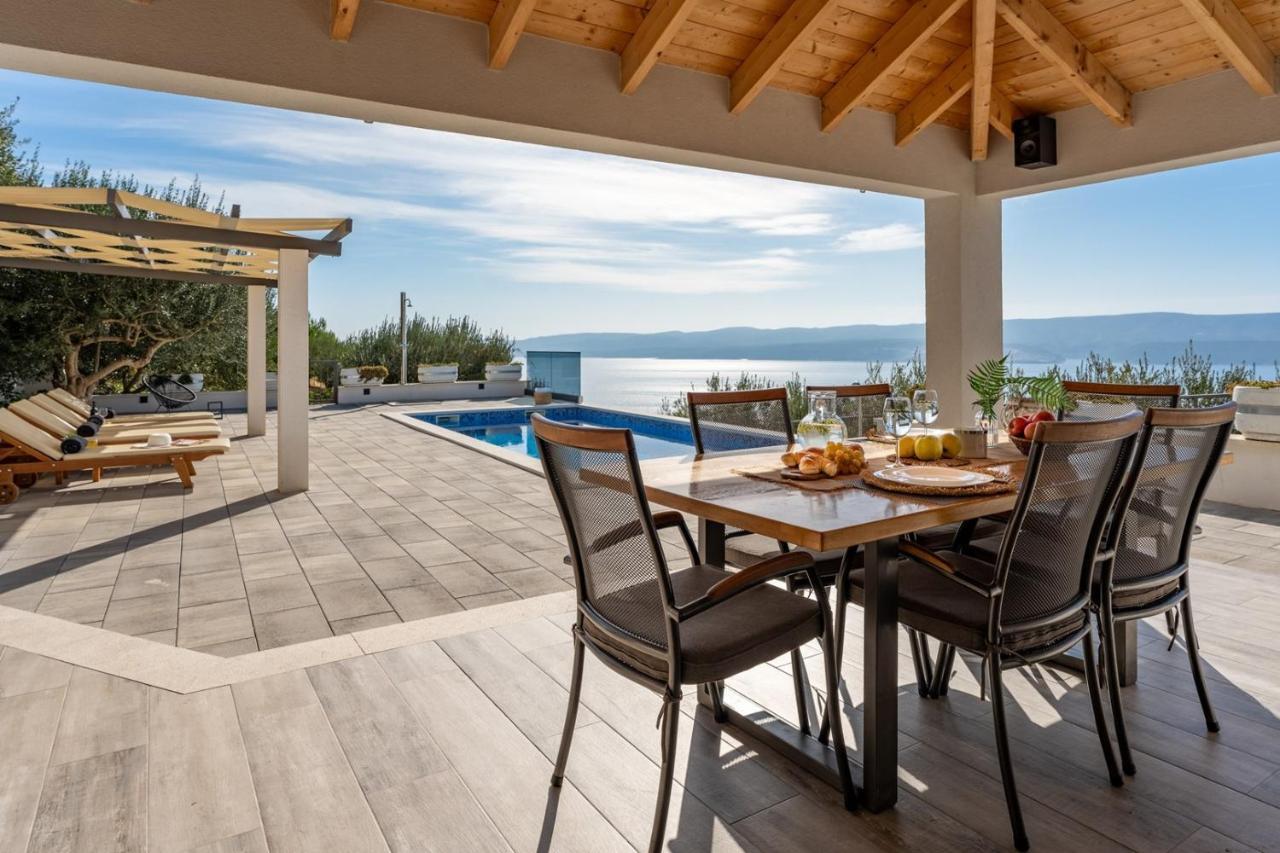 Villa Dream With Private Pool, 2 Bedrooms With En-Suite Bathrooms, Sea View Omis Luaran gambar