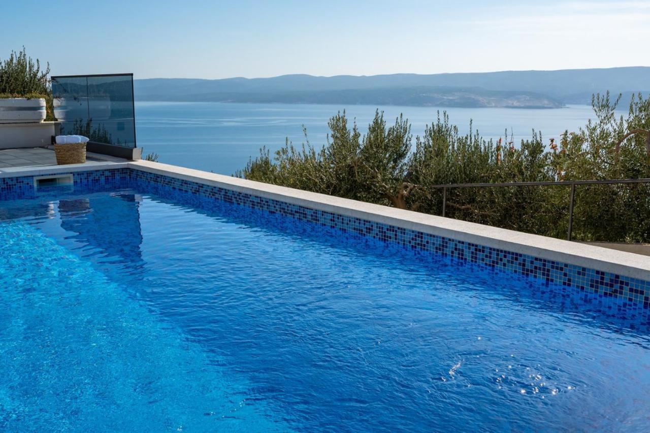 Villa Dream With Private Pool, 2 Bedrooms With En-Suite Bathrooms, Sea View Omis Luaran gambar