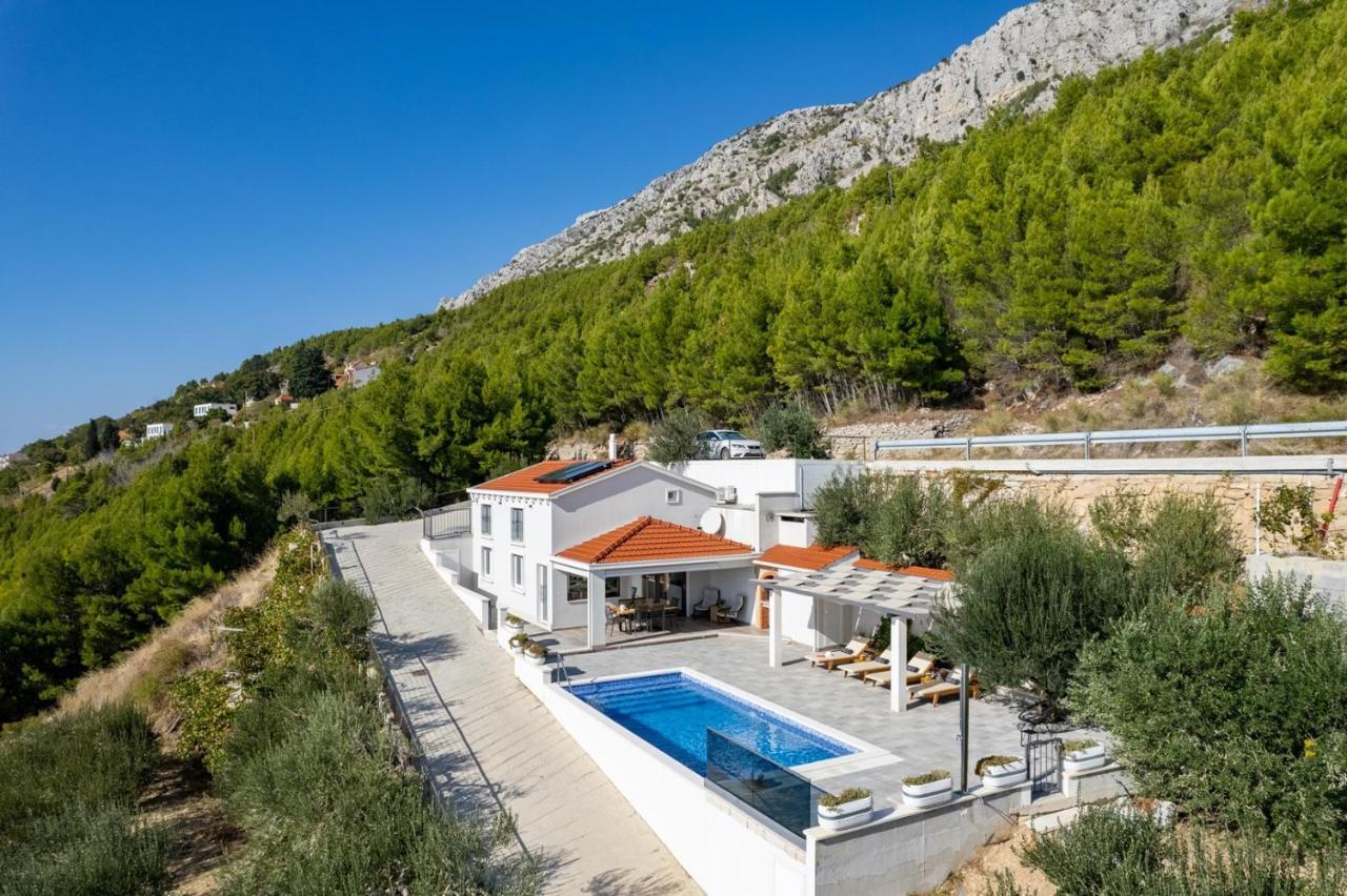 Villa Dream With Private Pool, 2 Bedrooms With En-Suite Bathrooms, Sea View Omis Luaran gambar