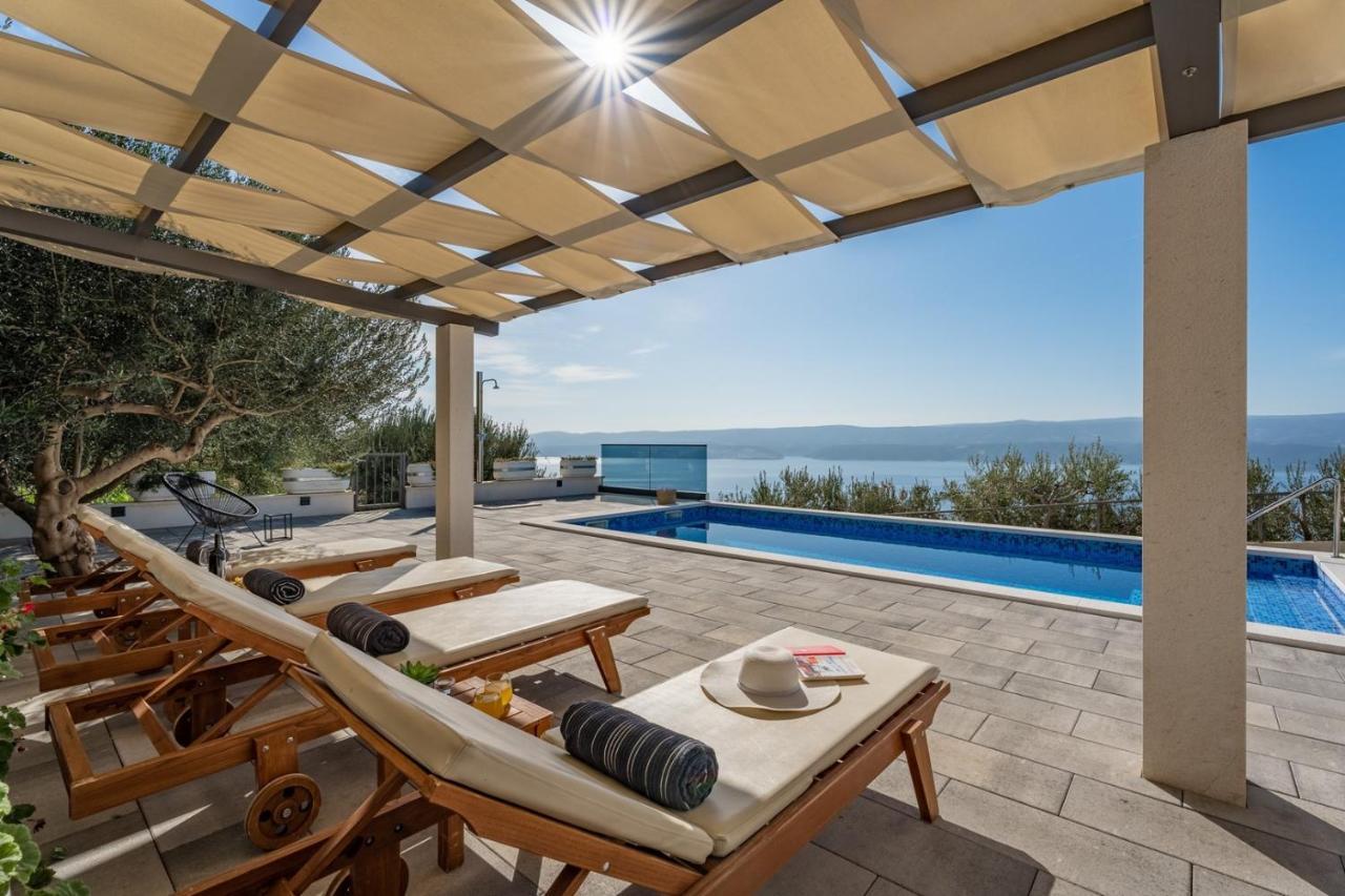 Villa Dream With Private Pool, 2 Bedrooms With En-Suite Bathrooms, Sea View Omis Luaran gambar