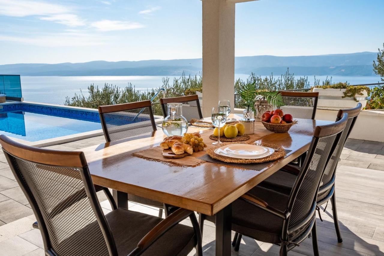 Villa Dream With Private Pool, 2 Bedrooms With En-Suite Bathrooms, Sea View Omis Luaran gambar